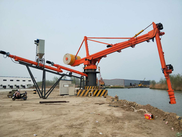 卸船機(jī)案例現(xiàn)場